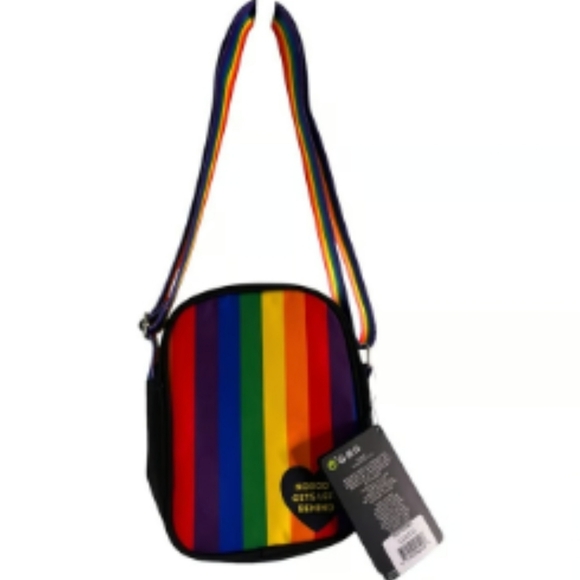 LOUNGEFLY | RARE Disney Stitch Pride 🏳️‍🌈 Rainbow Crossbody ~ Collectible - Picture 2 of 7